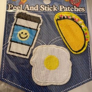 3 pack CREATIVE FUN PEEL AND STICK PATCHES